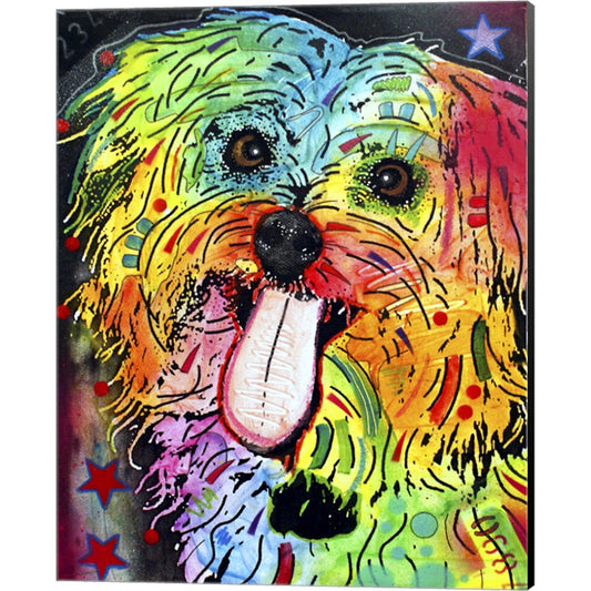 Shih Tzu by Dean Russo, Canvas Art