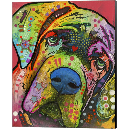 Mastiff by Dean Russo- Exclusive, Canvas Art