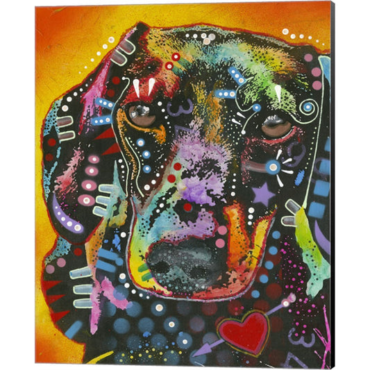 Brilliant Dachshund by Dean Russo- Exclusive, Canvas Art