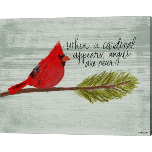 Cardinal by Katie Doucette, Canvas Art