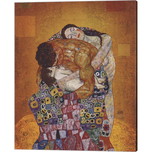 The Family by Gustav Klimt, Canvas Art