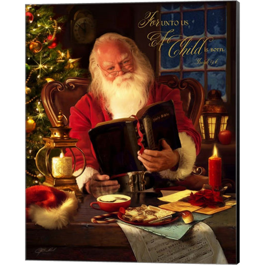 Santa by Jason Bullard, Canvas Art