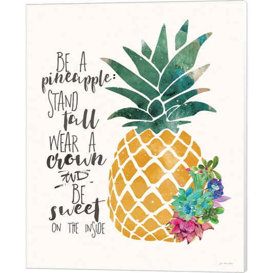 Be a Pineapple by Jo Moulton, Canvas Art