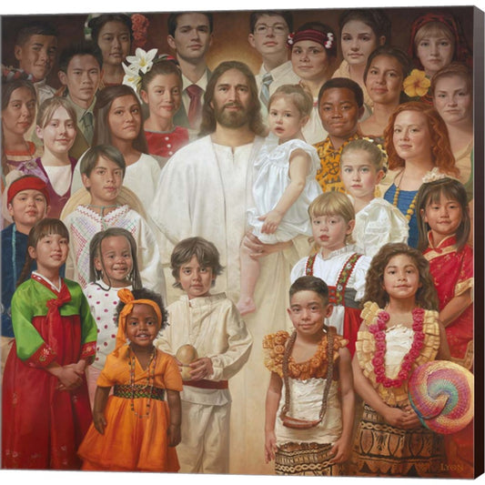 I Am a Child of God by Howard Lyon, Canvas Art