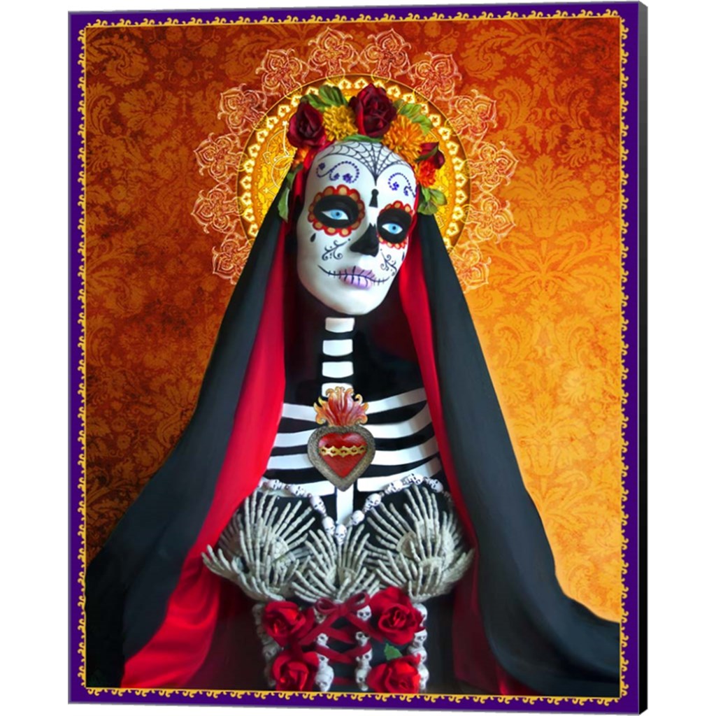 DOD-Santa Muerte by Tammy Wetzel, Canvas Art