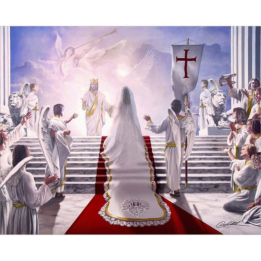 Bride Of Christ by Danny Hahlbohm, Laminated Print