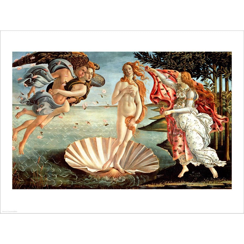 The Birth of Venus by Sandro Botticelli, Unframed Print