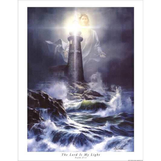 The Lord Is My Light by Danny Hahlbohm, Unframed Print