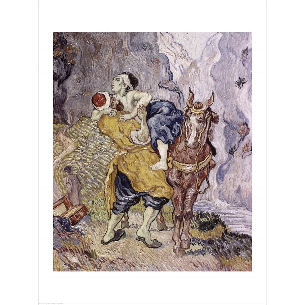 The Good Samaritan, 1890 by Vincent Van Gogh, Unframed Print