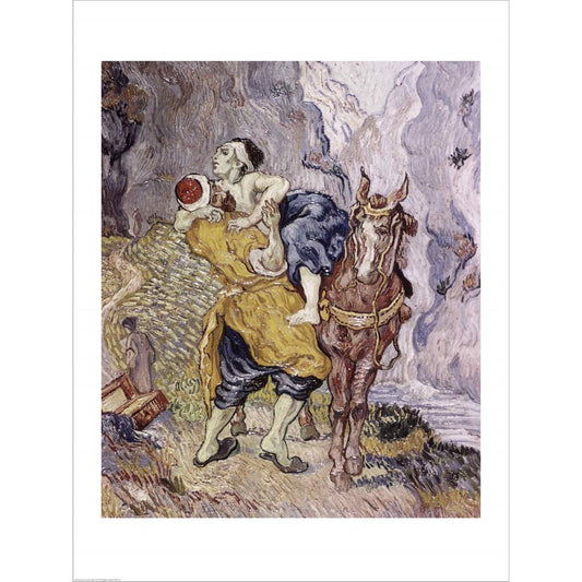 The Good Samaritan, 1890 by Vincent Van Gogh, Unframed Print