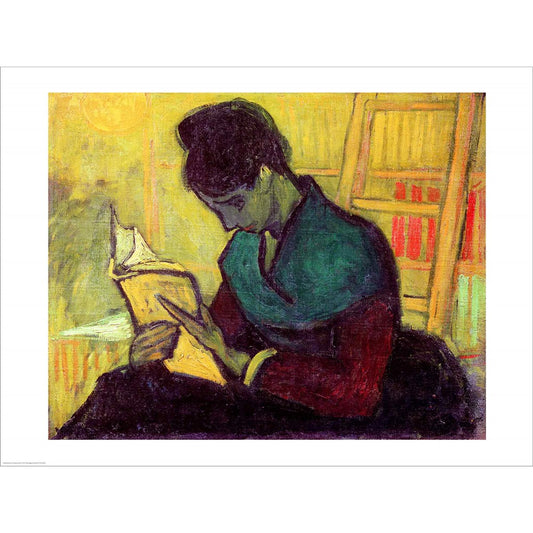 The Novel Reader, 1888 by Vincent Van Gogh, Unframed Print