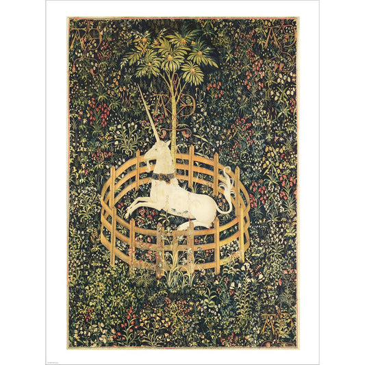 The Unicorn in Captivity by Unknown, Unframed Print