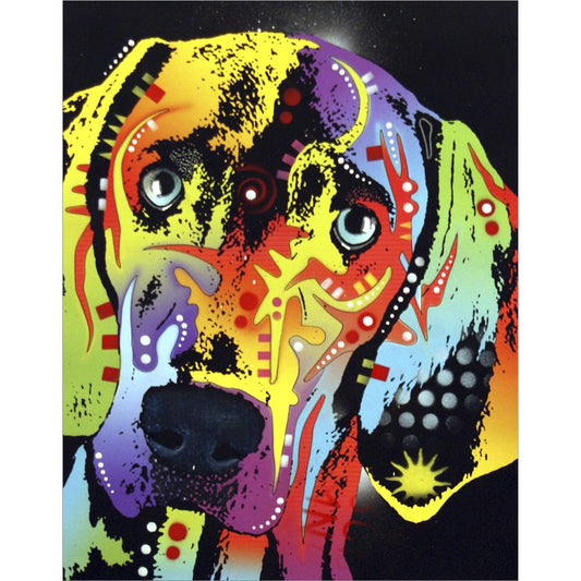 Weimaraner by Dean Russo, Unframed Print