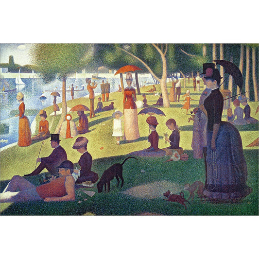 Sunday Afternoon on the Island of La Grande Jatte by Georges Seurat, Unframed Print