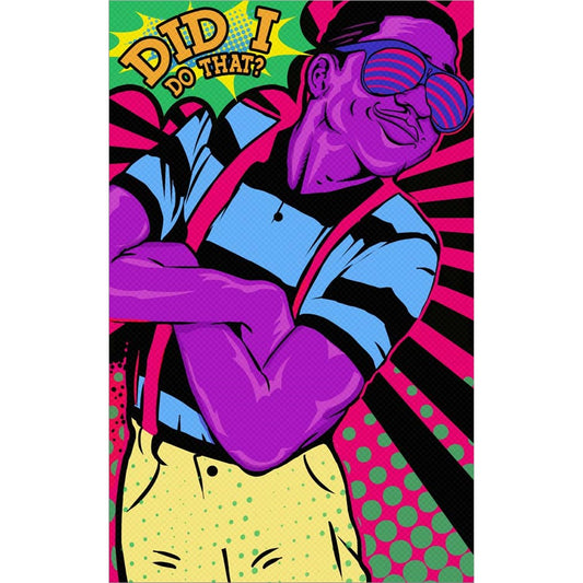 Steve Urkel by ALI Chris, Unframed Print