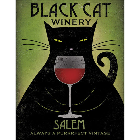 Black Cat Winery Salem by Ryan Fowler, Unframed Print