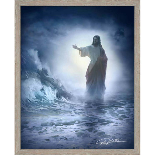 Speak To The Storm by Danny Hahlbohm, Framed Art