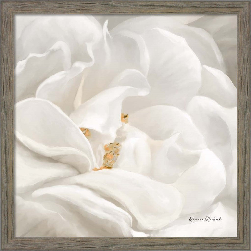 Neutral Rose No. 1 by Ramona Murdock, Framed Art