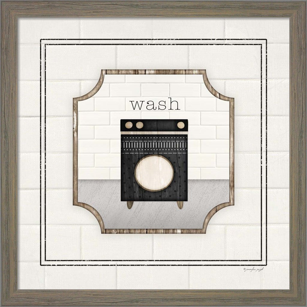 Wash by Jennifer Pugh, Framed Art