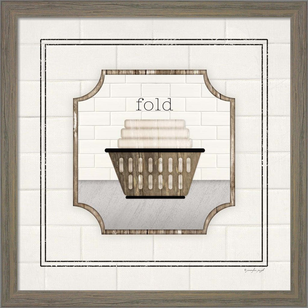 Fold by Jennifer Pugh, Framed Art