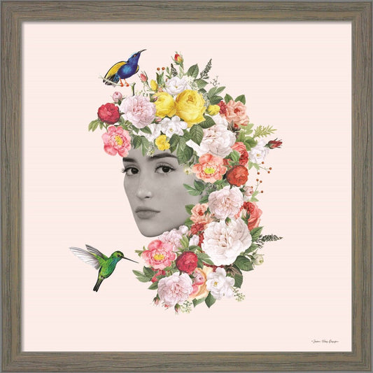 Flower Girl II by Seven Trees Design, Framed Art