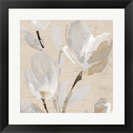 Neutral Tulips II by Lanie Loreth, Framed Art