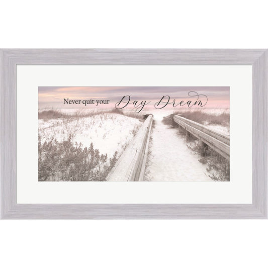 Never Quit Your Day Dream by Lori Deiter, Framed Art