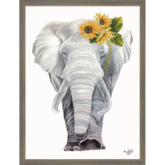 Sunflower Ellie by Diane Fifer, Framed Art