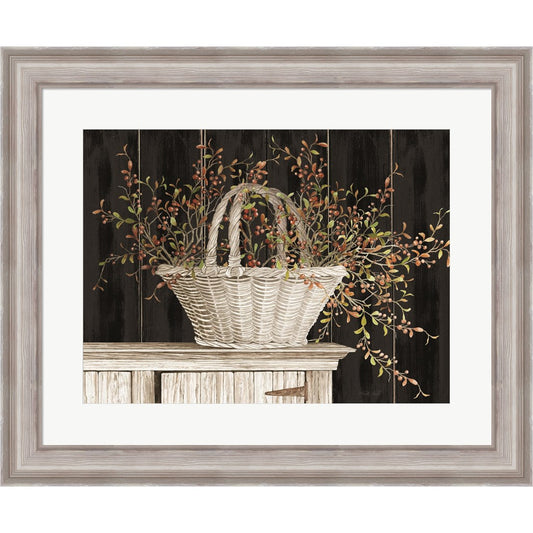 Bittersweet Basket by Cindy Jacobs, Framed Art