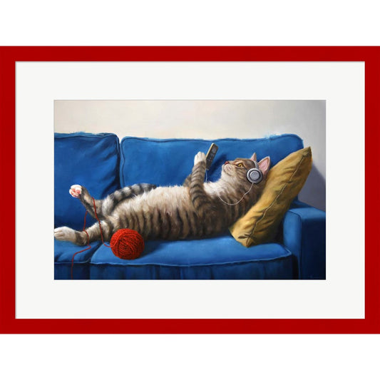 Lazy Sunday by Lucia Heffernan, Framed Art