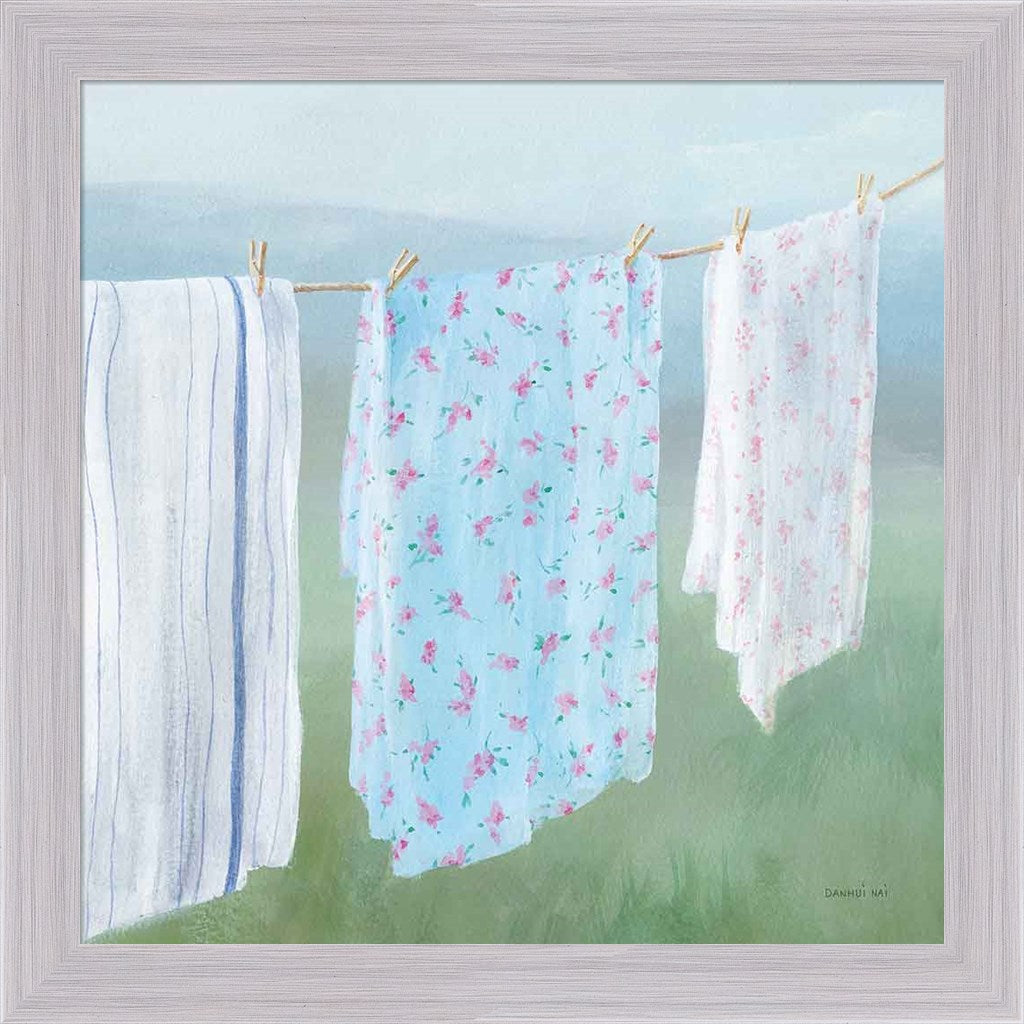 Laundry Day II by Danhui Nai, Framed Art