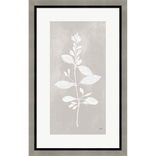 Botanical Study VIII Neutral by Julia Purinton, Framed Art