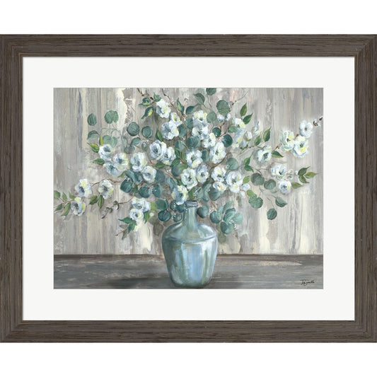 Apple Blossom Jug by Tre Sorelle Studios, Framed Art