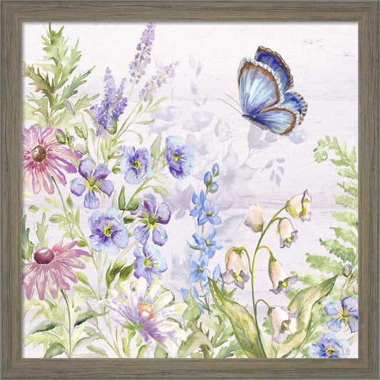 Butterfly Trail II by Tre Sorelle Studios, Framed Art