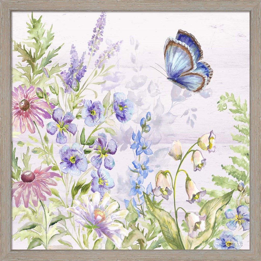 Butterfly Trail II by Tre Sorelle Studios, Framed Art