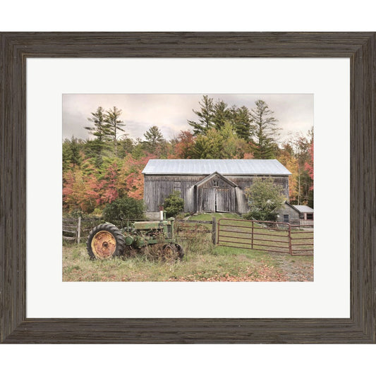 Fall on the Farm II by Lori Deiter, Framed Art