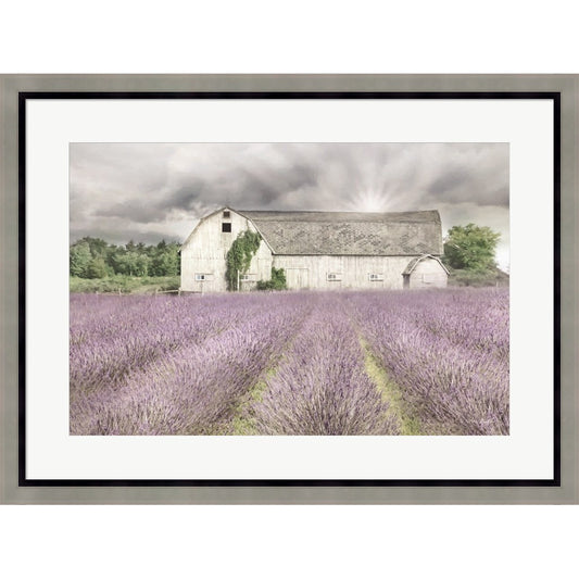 Shades of Lavender and Gray by Lori Deiter, Framed Art