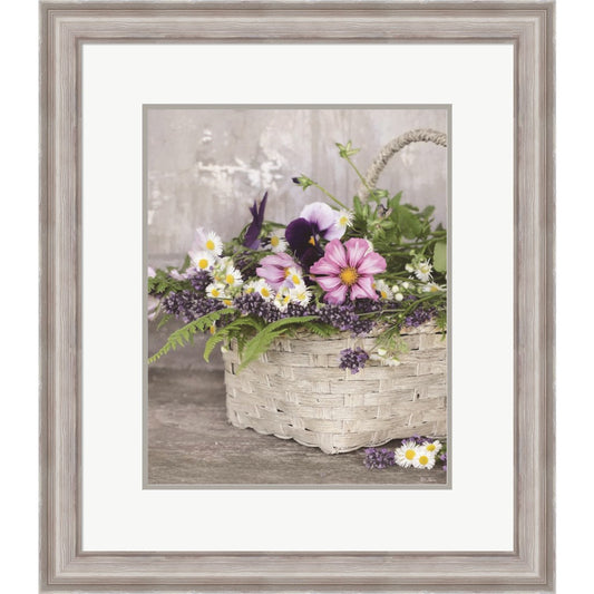 Fresh Garden Basket by Lori Deiter, Framed Art