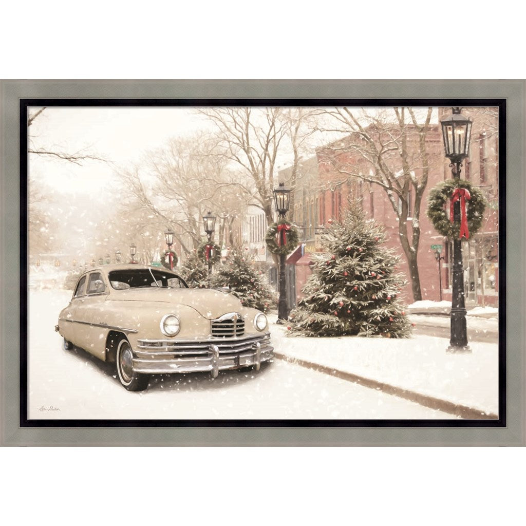 Retro Packard in Wellsboro by Lori Deiter, Framed Art