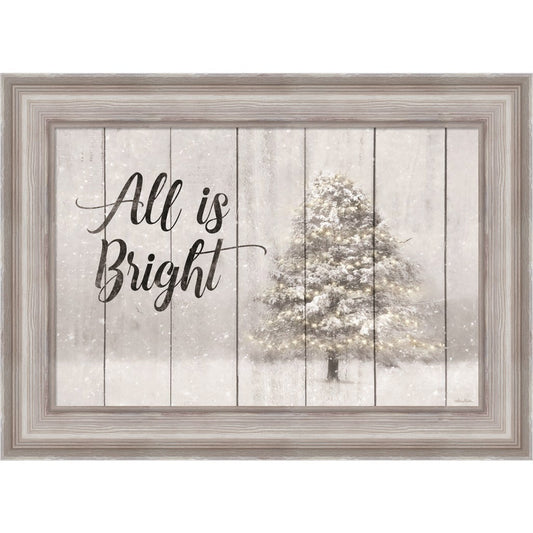 All is Bright by Lori Deiter, Framed Art