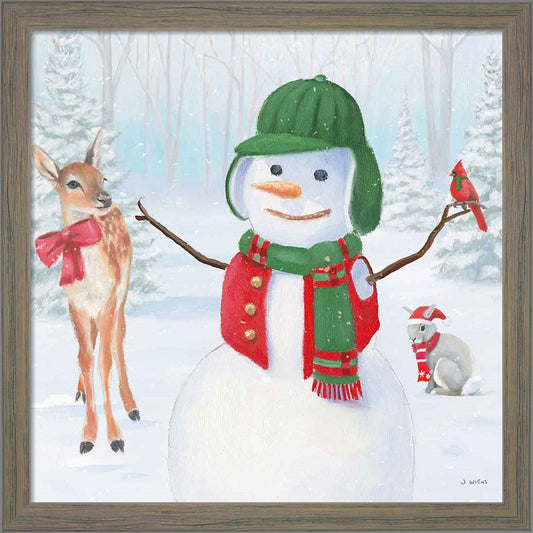 Dressed for Christmas I Crop by James Wiens, Framed Art