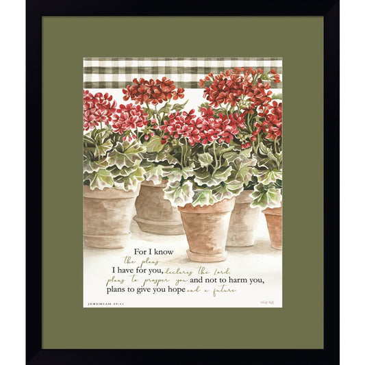 For I Know by Cindy Jacobs, Framed Art