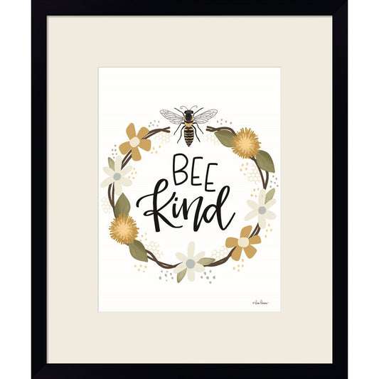 Bee Kind by Lisa Larson, Framed Art