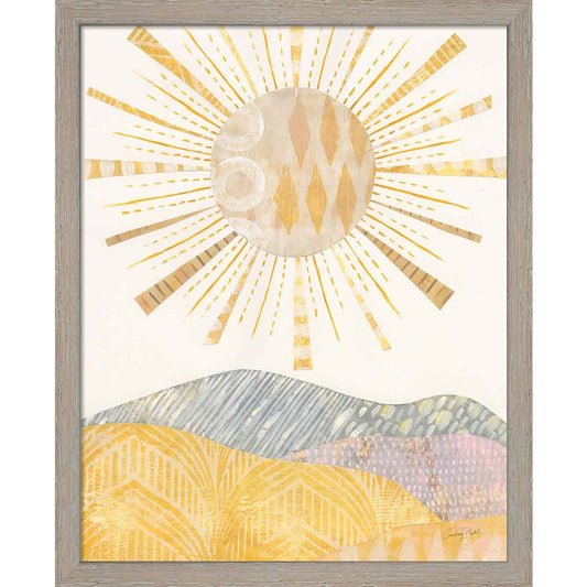 Boho Sunshine II by Courtney Prahl, Framed Art