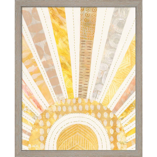 Boho Sunshine I by Courtney Prahl, Framed Art