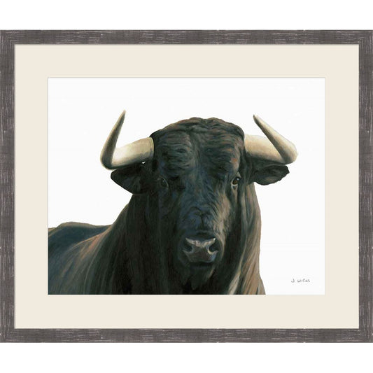 Bullish by James Wiens, Framed Art