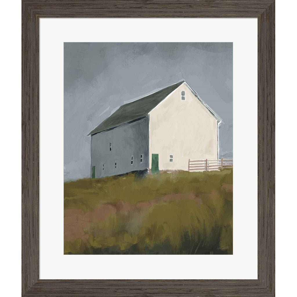 White Barn I by Anne Tavoletti, Framed Art