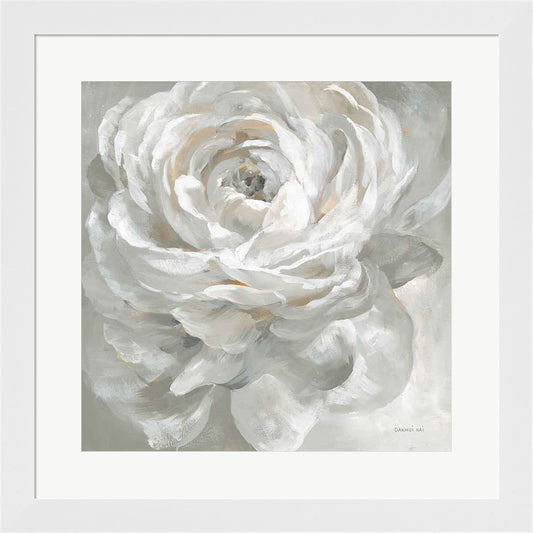 White Rose by Danhui Nai, Framed Art