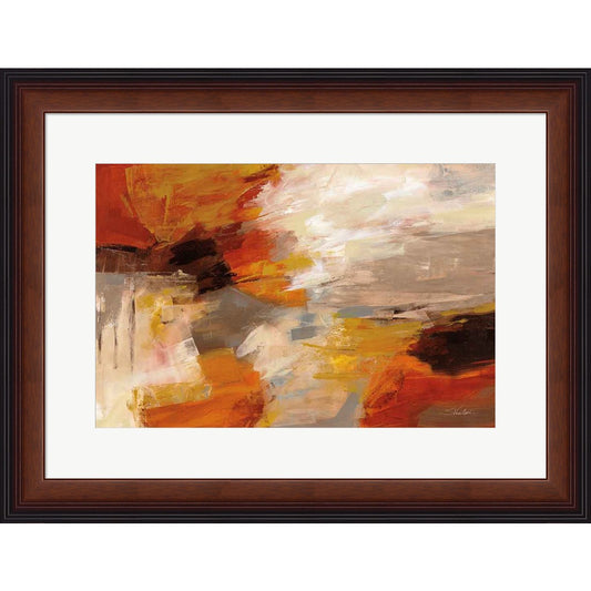 Falling Leaves by Silvia Vassileva, Framed Art