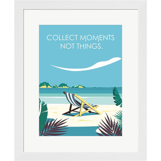 Collect Moments Chair by Omar Escalante, Framed Art